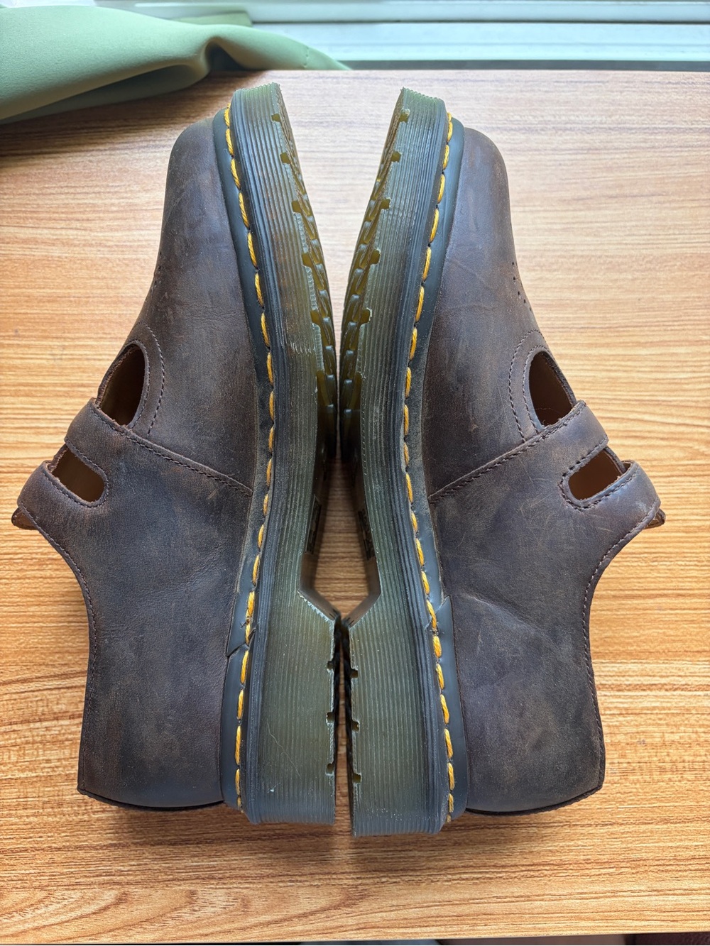 Dr. Martens Brown Double-Buckle Mary Jane Shoes - Picture 5 of 10